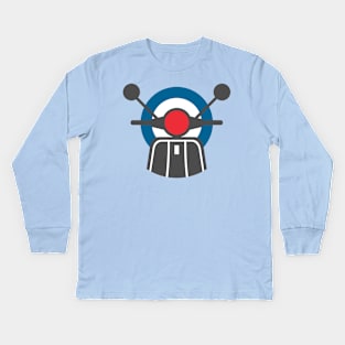 Scooter Roundel Kids Long Sleeve T-Shirt